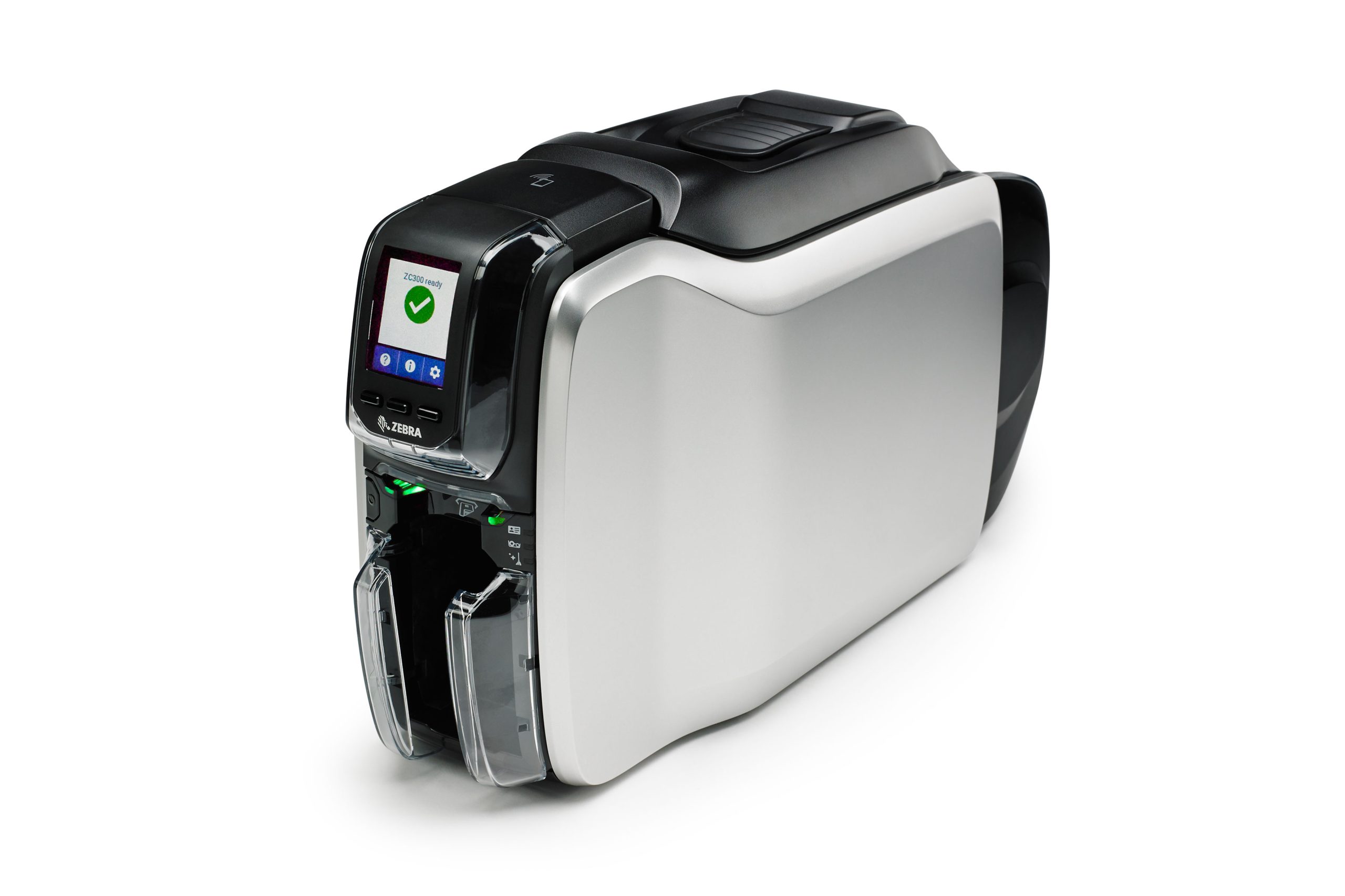 Impressora Eltron Zebra ZC300 Dual Sided 300 DPI 1 Impressora Eltron Zebra ZC300 Dual Sided 300 DPI