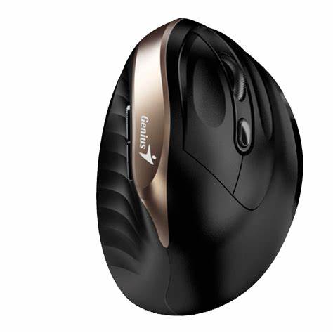 MOUSE GENIUS WIFI SILENT ERGO 8250S PRETO/DOURADO 3 MOUSE GENIUS WIFI SILENT ERGO 8250S PRETO/DOURADO - Image 3