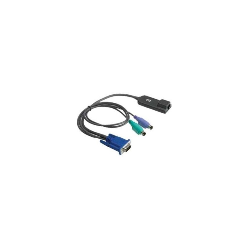 HPE KVM HP CAT5 ADAPTER (8CABOS) 1 HPE KVM HP CAT5 ADAPTER (8CABOS)