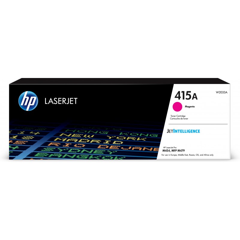 TONER HP 415A MAGENTA LJ PRO M45X/M47X (2,100 PAG) 1 TONER HP 415A MAGENTA LJ PRO M45X/M47X (2,100 PAG)