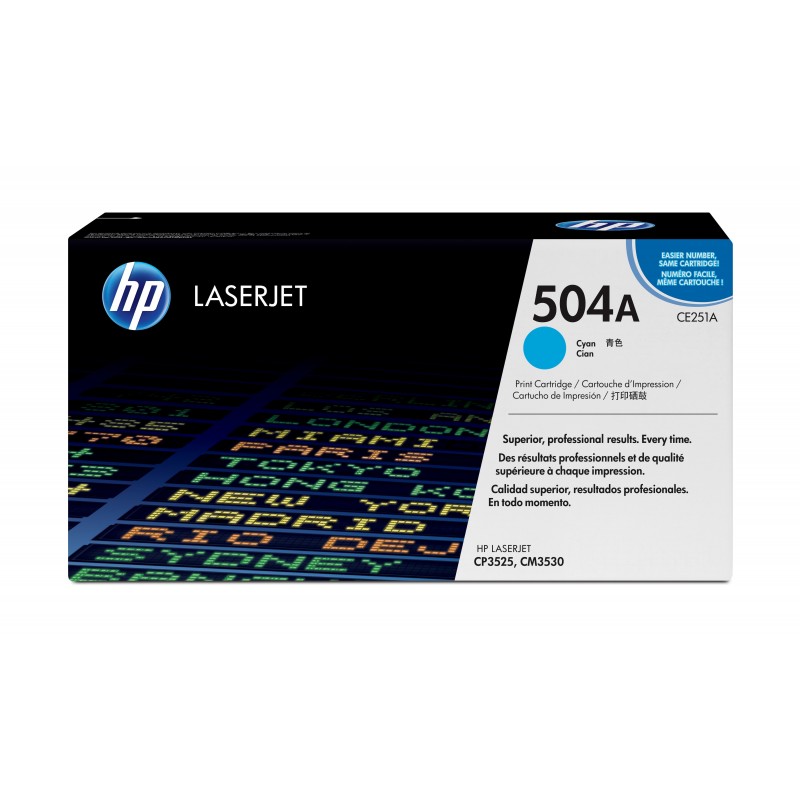 TONER HP 504A CIANO (7000 PAG) 1 TONER HP 504A CIANO (7000 PAG)
