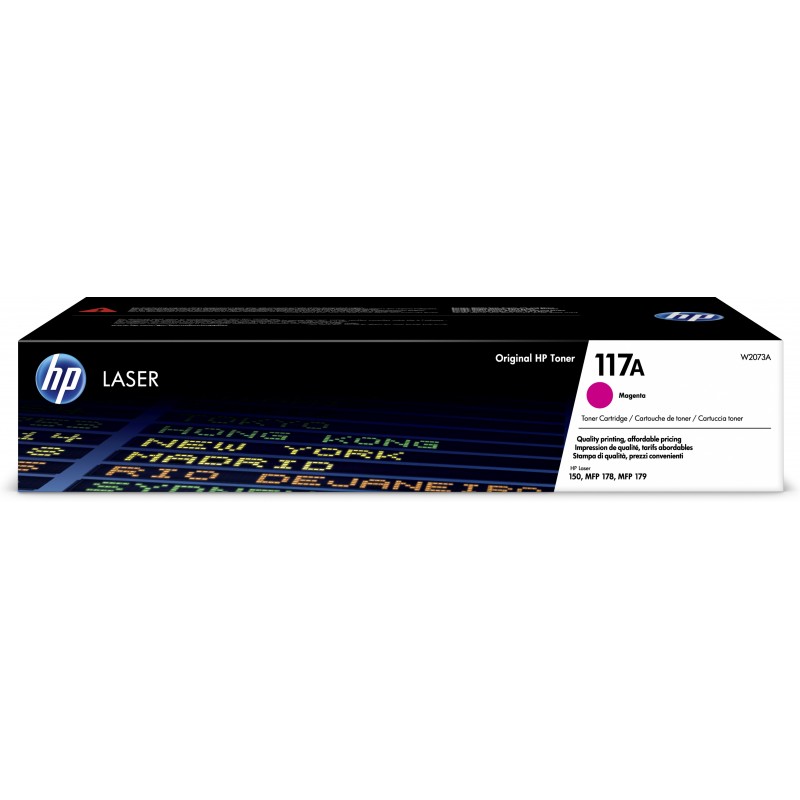 TONER HP 117A MAGENTA LJ150/MFP178/MFP179 (700 PAGES) 1 TONER HP 117A MAGENTA LJ150/MFP178/MFP179 (700 PAGES)