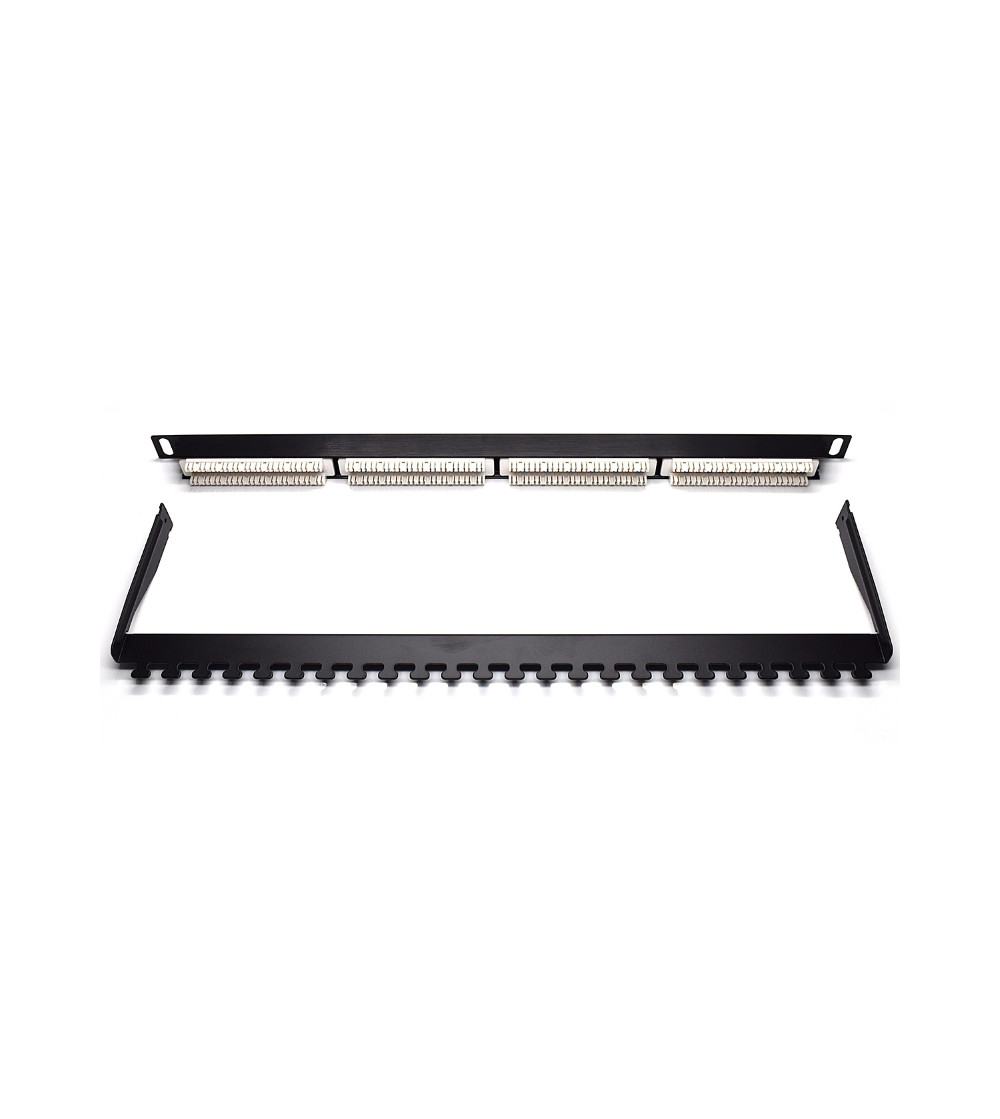 PATCH PANNEL-24 PT WP RACK 0,5U PRETO 2 PATCH PANNEL-24 PT WP RACK 0,5U PRETO - Image 2