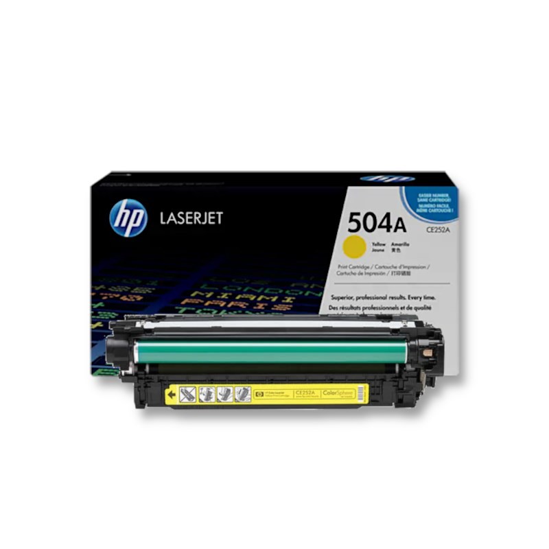 TONER HP 504A 3525 AMARELO 1 TONER HP 504A 3525 AMARELO