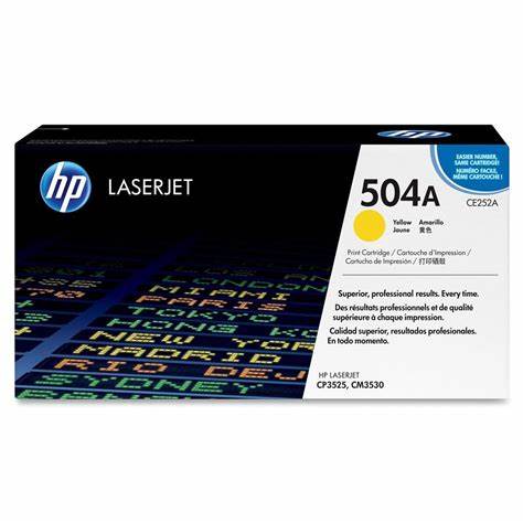 TONER HP 504A 3525 AMARELO 2 TONER HP 504A 3525 AMARELO - Image 2