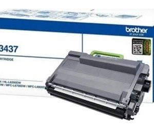 Toner Brother TN 3437 Preto (8.000 Páginas)