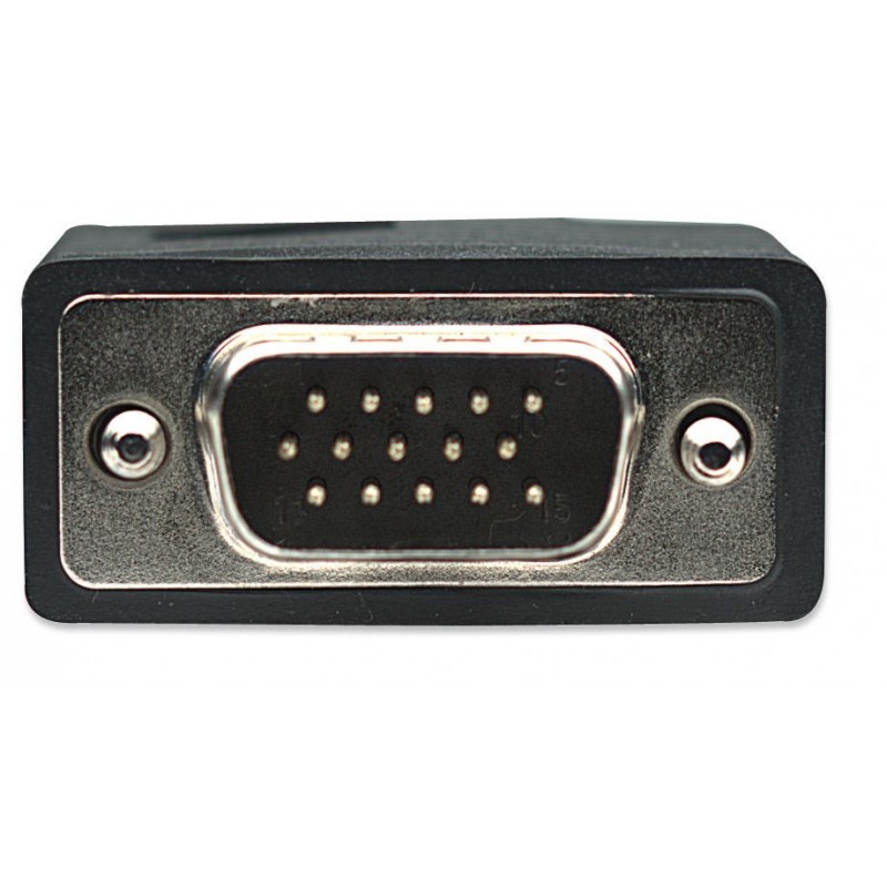 CABO MONITOR SVGA HD15 (M/M) 2MT PRETO MANHATTAN 2 CABO MONITOR SVGA HD15 (M/M) 2MT PRETO MANHATTAN - Image 2