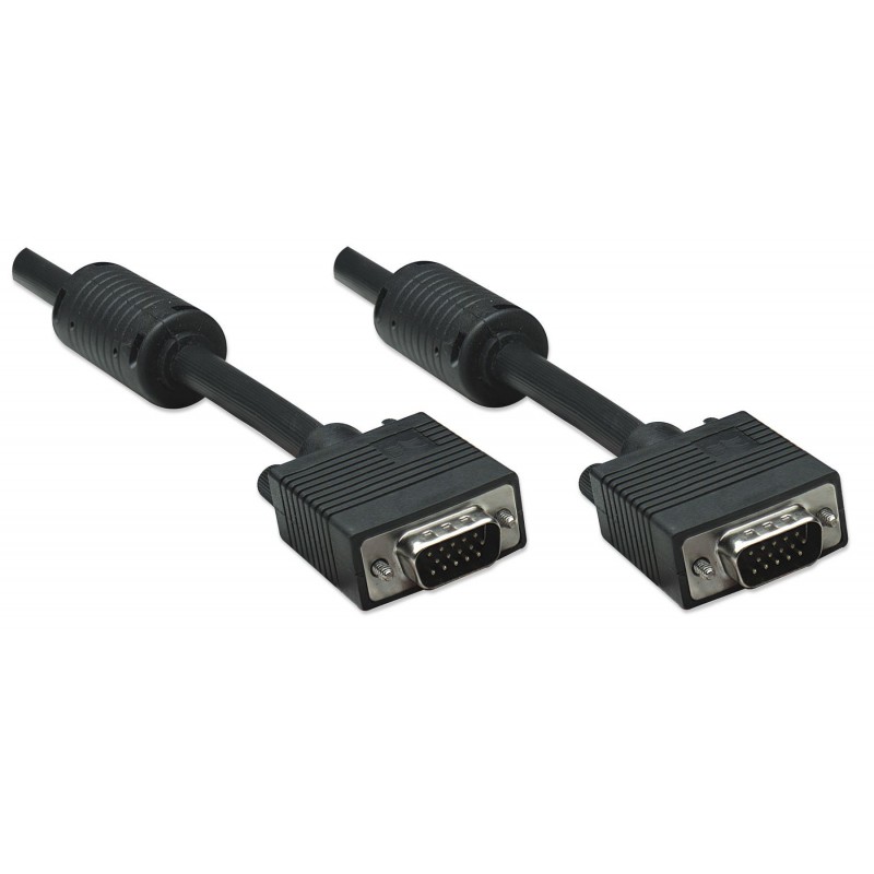 CABO MONITOR SVGA HD15 (M/M) 2MT PRETO MANHATTAN 3 CABO MONITOR SVGA HD15 (M/M) 2MT PRETO MANHATTAN - Image 3