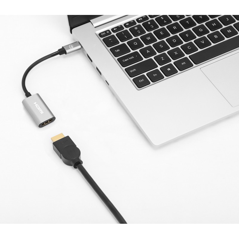ADAPTADOR USB-C (M) PARA HDMI (F) MANHATTAN 4 ADAPTADOR USB-C (M) PARA HDMI (F) MANHATTAN - Image 4