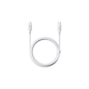 CABO BASEUS SILKY FC CABLE TYPE-C TO TYPE-C 100W 2M WHITE