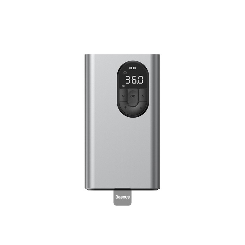 COMPRESSOR AR BASEUS PORTÁTIL 2400MAH 1 COMPRESSOR AR BASEUS PORTÁTIL 2400MAH