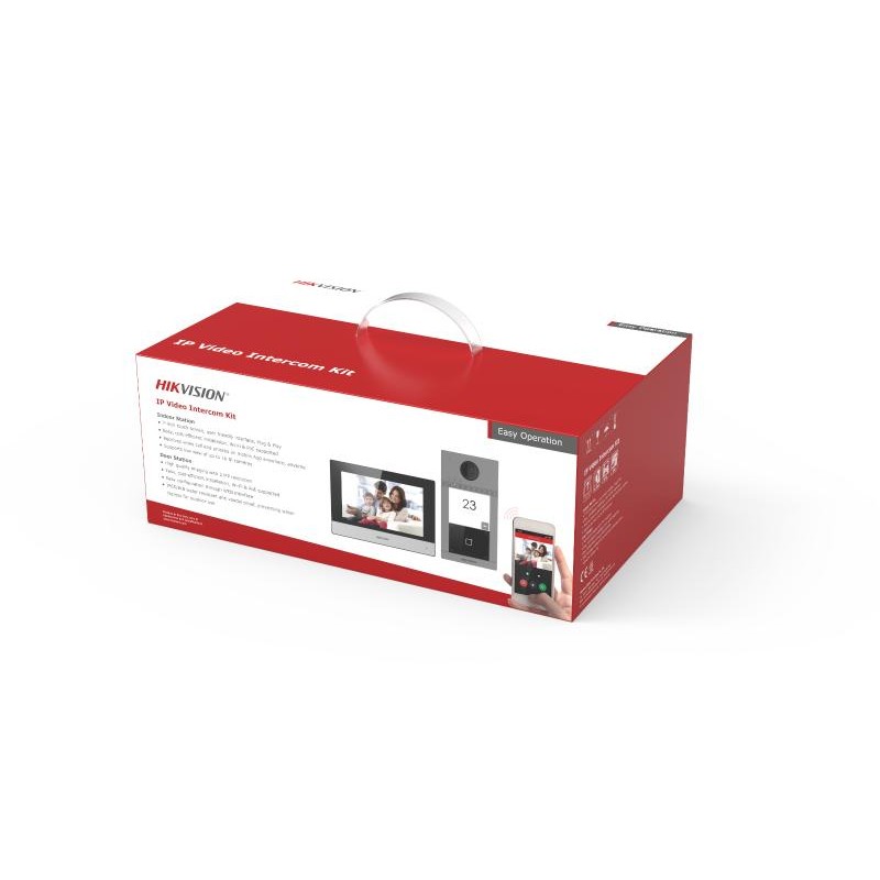 VIDEOPORTEIRO IP HIKVISION DS-KIS614 POE WI-FI 7' TOUCH SCREEN 2 VIDEOPORTEIRO IP HIKVISION DS-KIS614 POE WI-FI 7' TOUCH SCREEN - Image 2