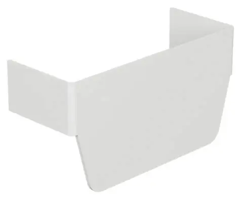 LEG DERIVACAO PLANA P/CALHA 130X50MM 1 LEG DERIVACAO PLANA P/CALHA 130X50MM