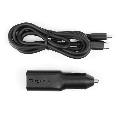 CARREGADOR Targus 45W CARRO USB-C 1 CARREGADOR Targus 45W CARRO USB-C