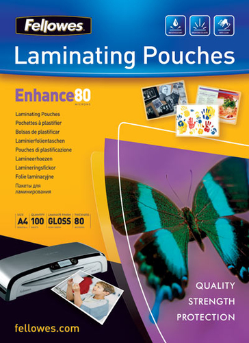 BOLSAS PLASTIFIC.Fellowes 80MIC A3/25 1 BOLSAS PLASTIFIC.Fellowes 80MIC A3/25
