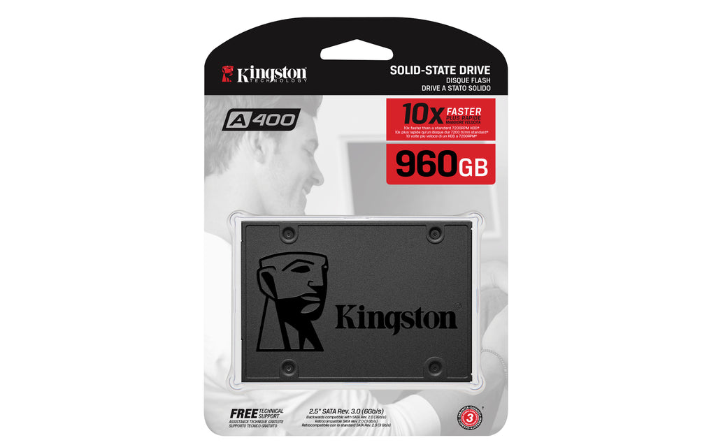 HD INT 2.5" 960 GB SSD KIGNSTON A400 SATAIII (7MM HEIGHT) 2 HD INT 2.5" 960 GB SSD KIGNSTON A400 SATAIII (7MM HEIGHT) - Image 2