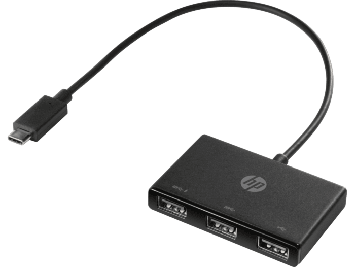 HUB USB-C HP TO 3 x USB-A 1 HUB USB-C HP TO 3 x USB-A